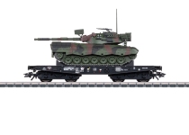 Märklin 48876 - H0 - Schwerlastwagen Leo 1A1, DB, Ep. IV - Wagen 1